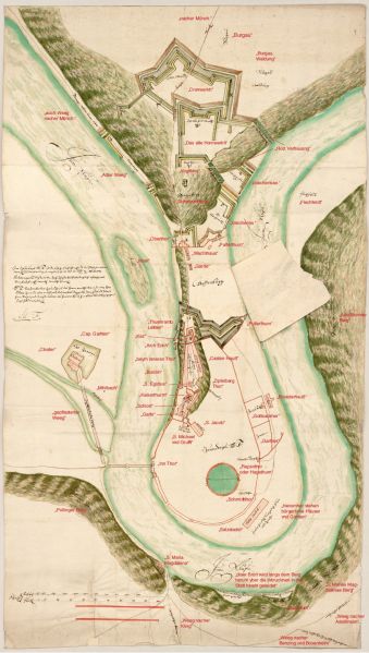 Datei:Befestigung Bestandsplan 1703.jpg